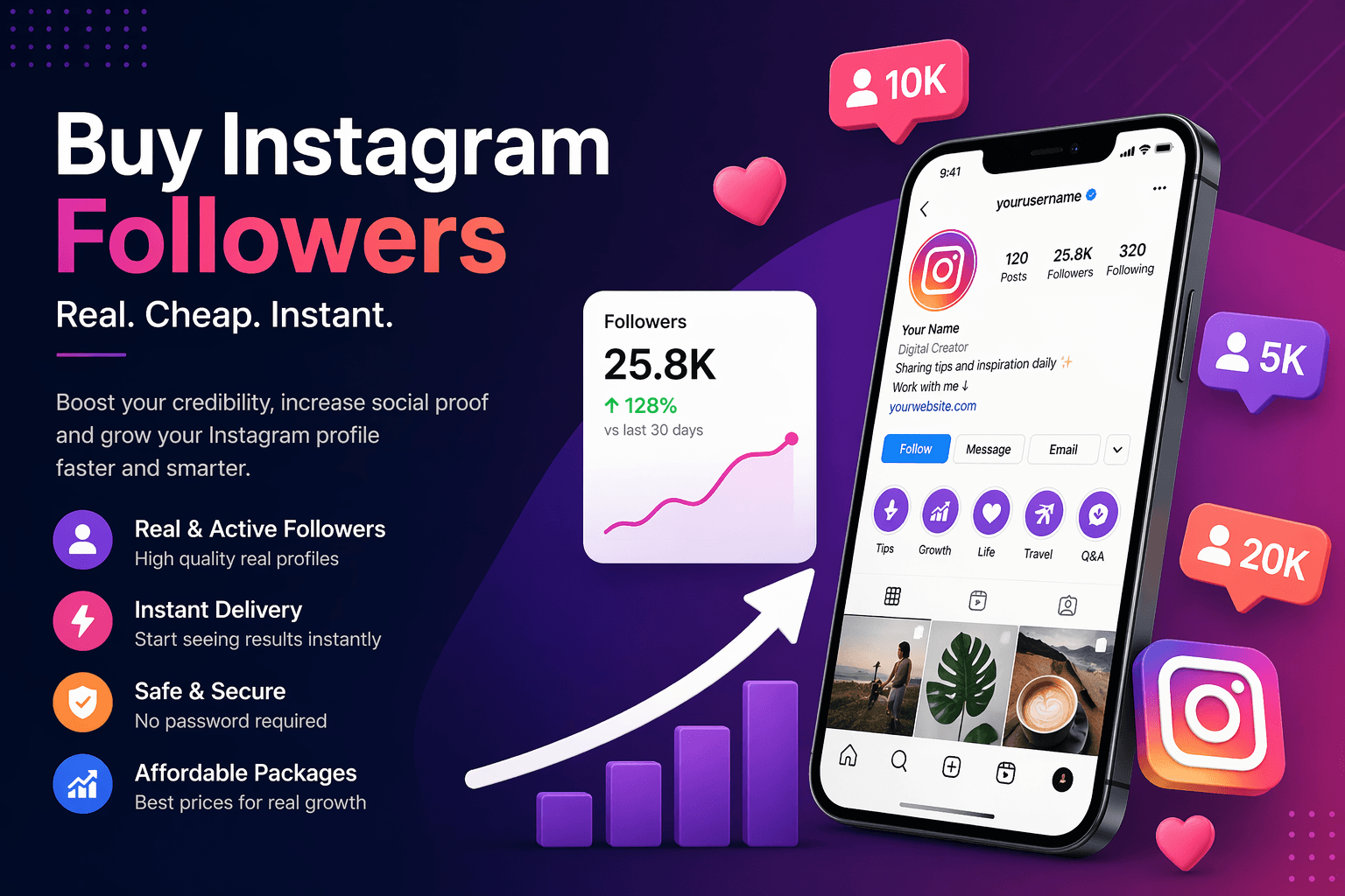 Best Site to Buy Instagram Followers (Real & Cheap Options That Work)