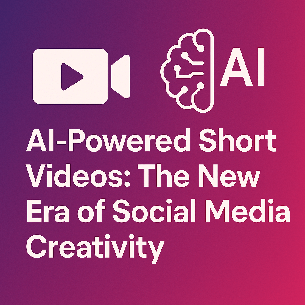 AI-Powered Short Videos: The New Era of Social Media Creativity